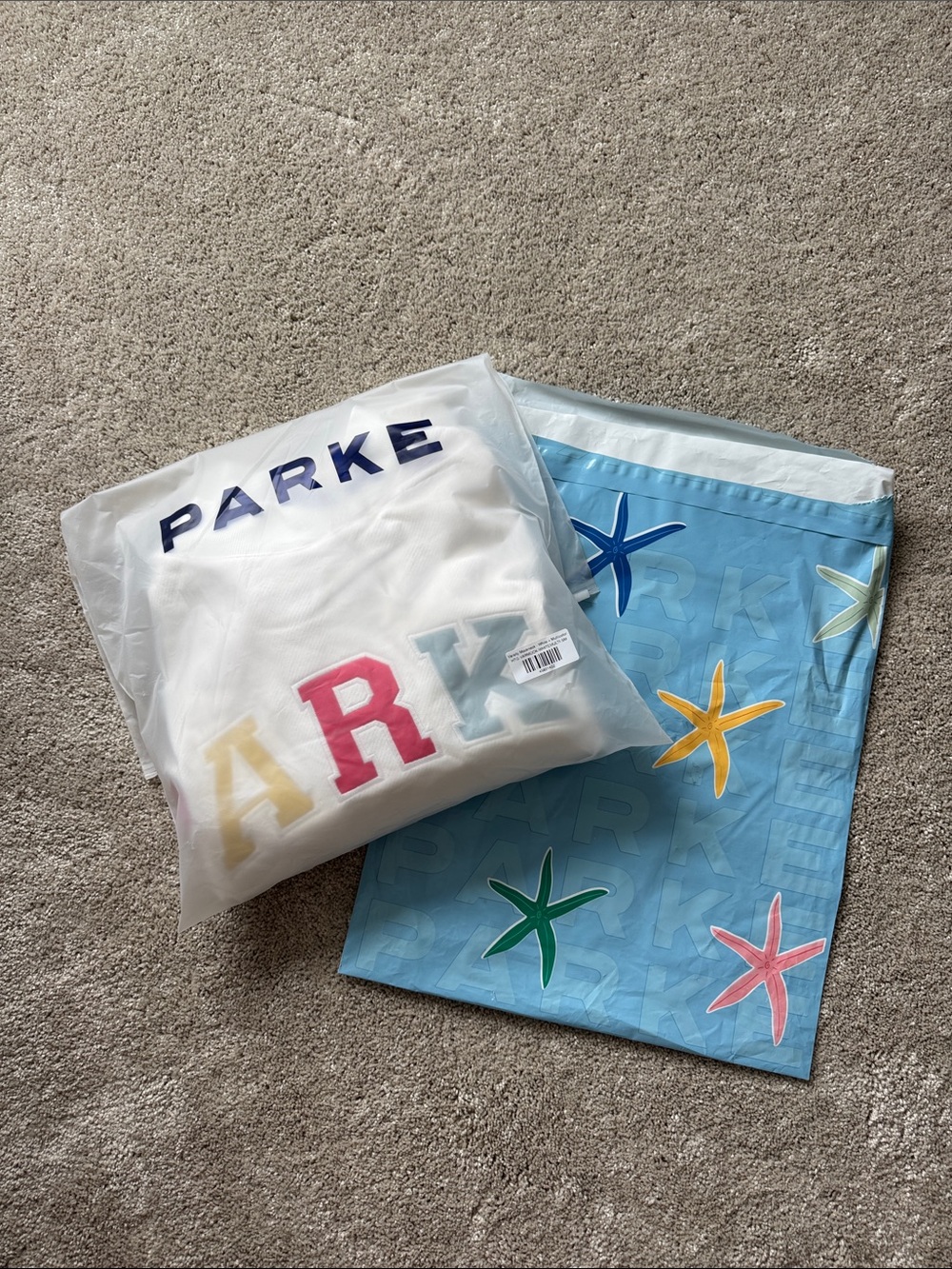 Parke Heritage Varsity Mockneck in Summerland Paradise- NWT - Picture 4 of 5